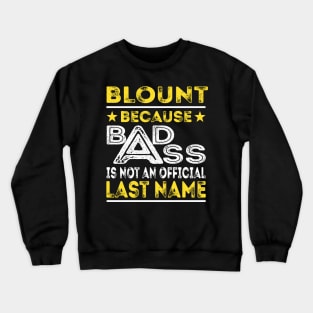 BLOUNT Crewneck Sweatshirt